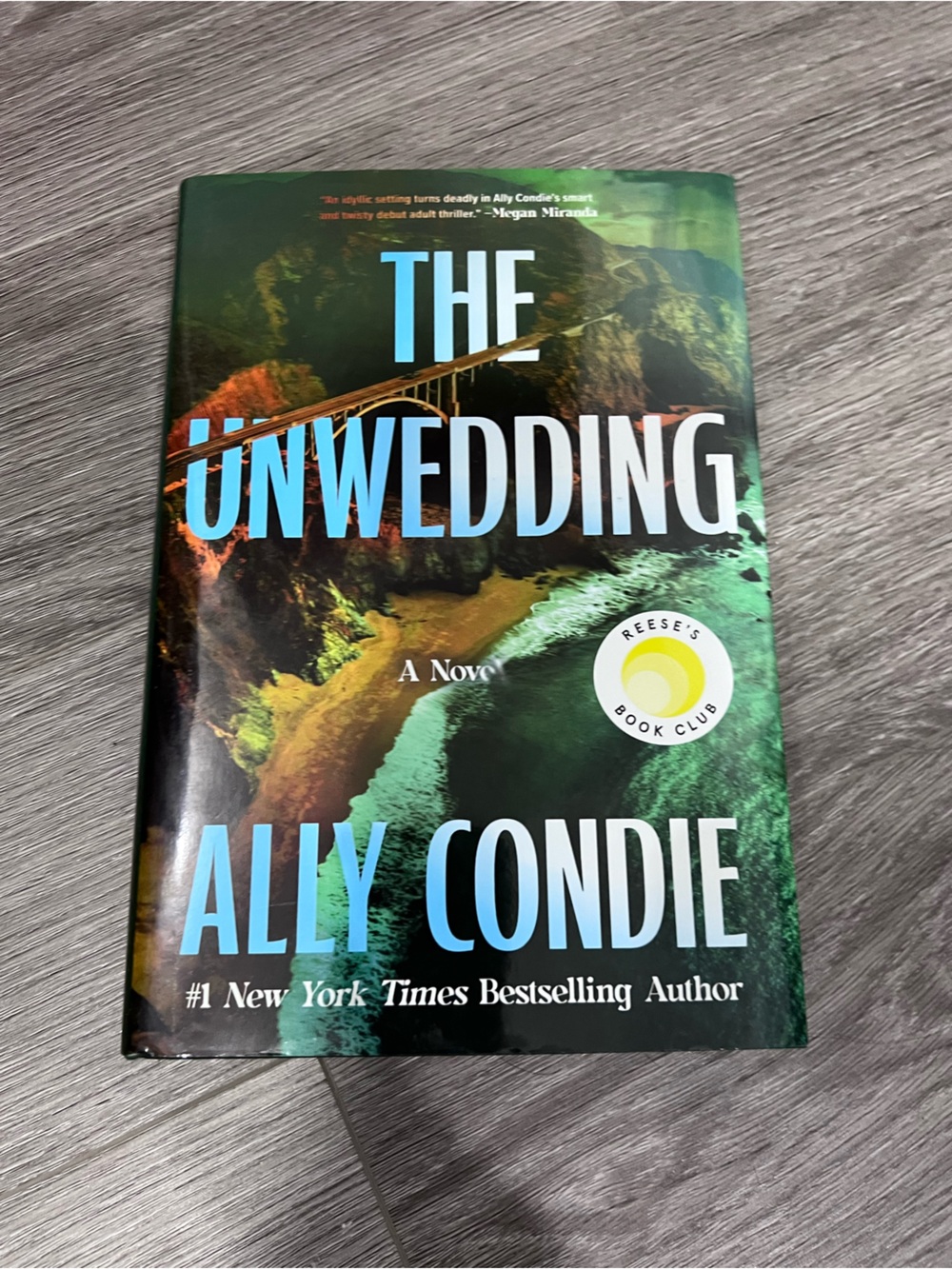 The Unwedding Ally Condie — Green Hardcover Book